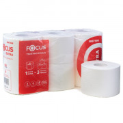 Туалетная бумага  в рулонах FOCUS Extra 2-сл 48м 400л, в упаковке 6 рулонов
