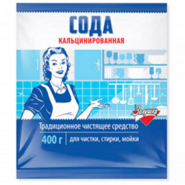 ФотоСода кальцинированная 400 г Золушка