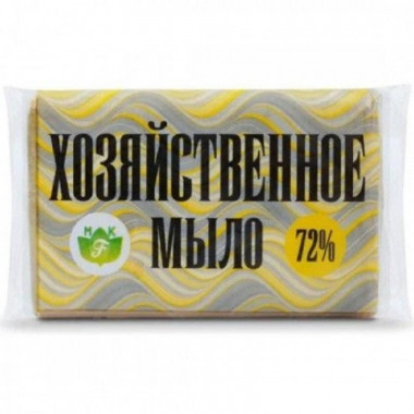ФотоМыло хозяйственное 72% ФЛОРА в/об 200г 1/60шт