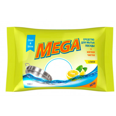 ФотоСредство для мытья посуды MEGA Лимон 150 гр