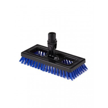 ФотоЩетка-скраб SYR Deck Scrubber 24 см на шарнире для плитки крепление Interchange синий