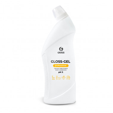 ФотоЧистящее средство для сан узлов Gloss-Gel Professional флакон 750 мл