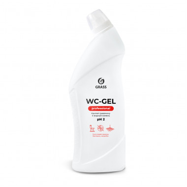 ФотоЧистящее средство для сан узлов WC-gel Professional (флакон 750 мл)