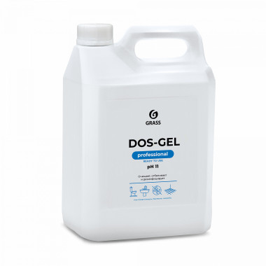 ФотоДезинфицирующий чистящий гель DOS GEL (канистра 5,3 кг)