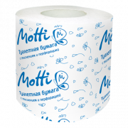 Т/бумага в рул. MOTTI 1 слойная 54 метра, белая в Иваново